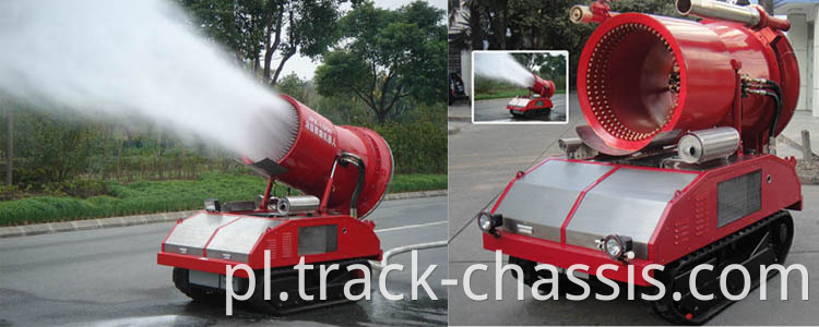 Gumowy podwozie z kątem